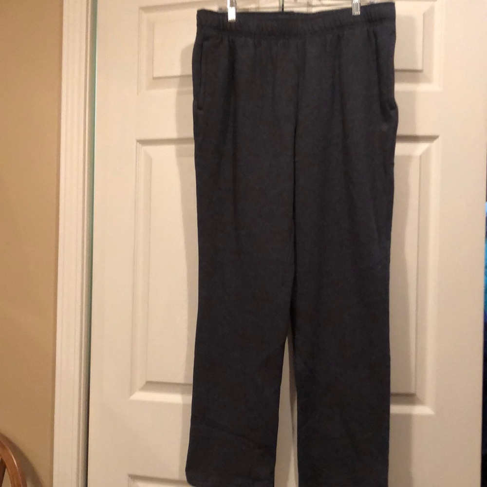 Zelos -L- Midweight Mens Athletic Sweatpants- Elastic & Tie Waist - Hemmed Leg